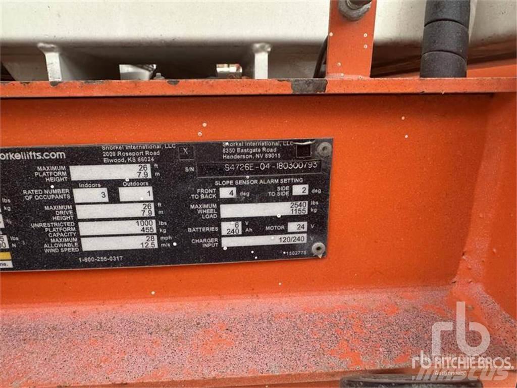 Snorkel S4726E Škaraste platforme