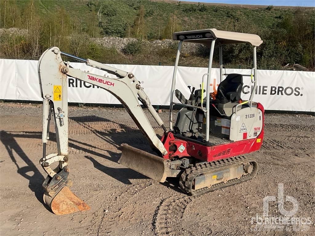 Takeuchi TB216 Mini bageri <7t