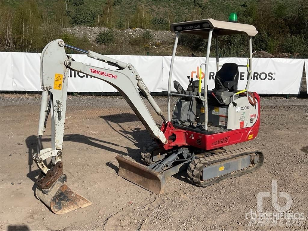 Takeuchi TB216 Mini bageri <7t