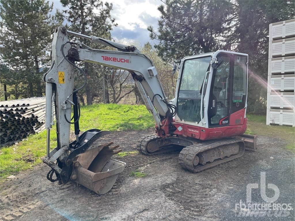Takeuchi TB240 Mini bageri <7t