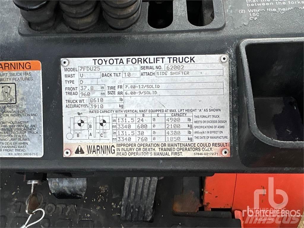 Toyota 7FDU25 Dizelski viličari