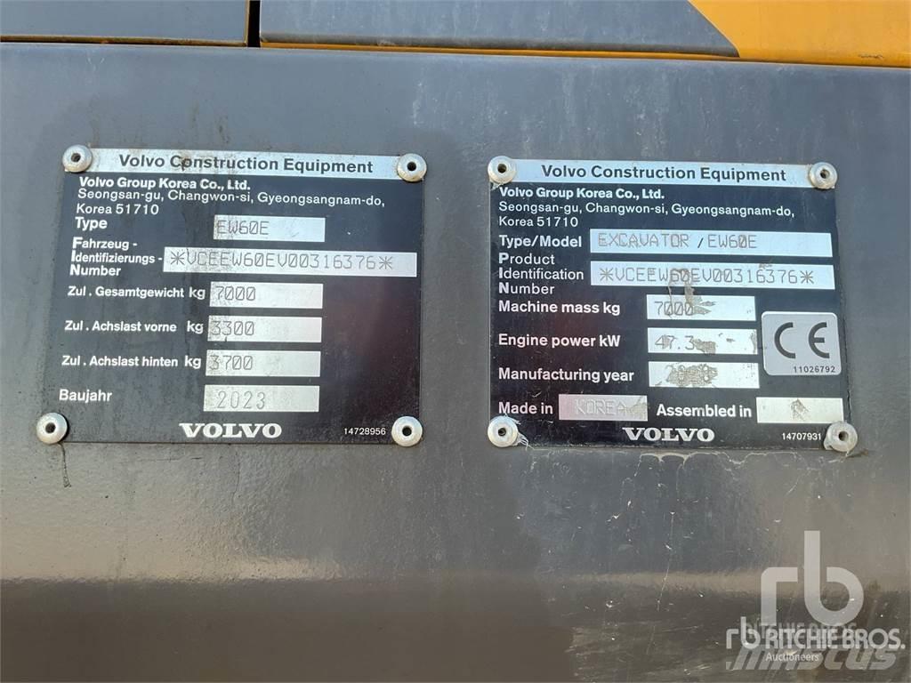 Volvo EW60E Bageri na kotačima