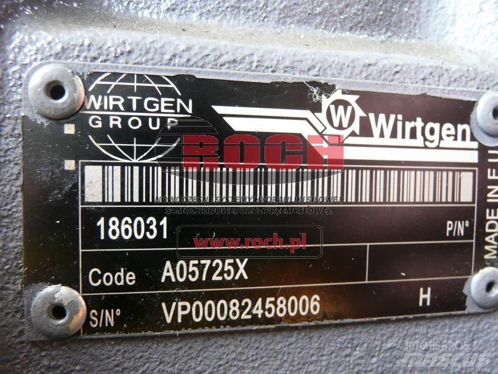 Wirtgen 186031 A05725X Motori