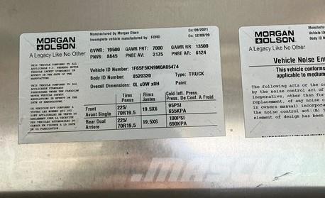 Ford P1000 F59 Sanduk kamioni