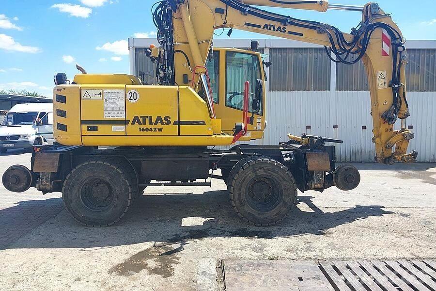 Atlas 1604 ZW Bageri na kotačima