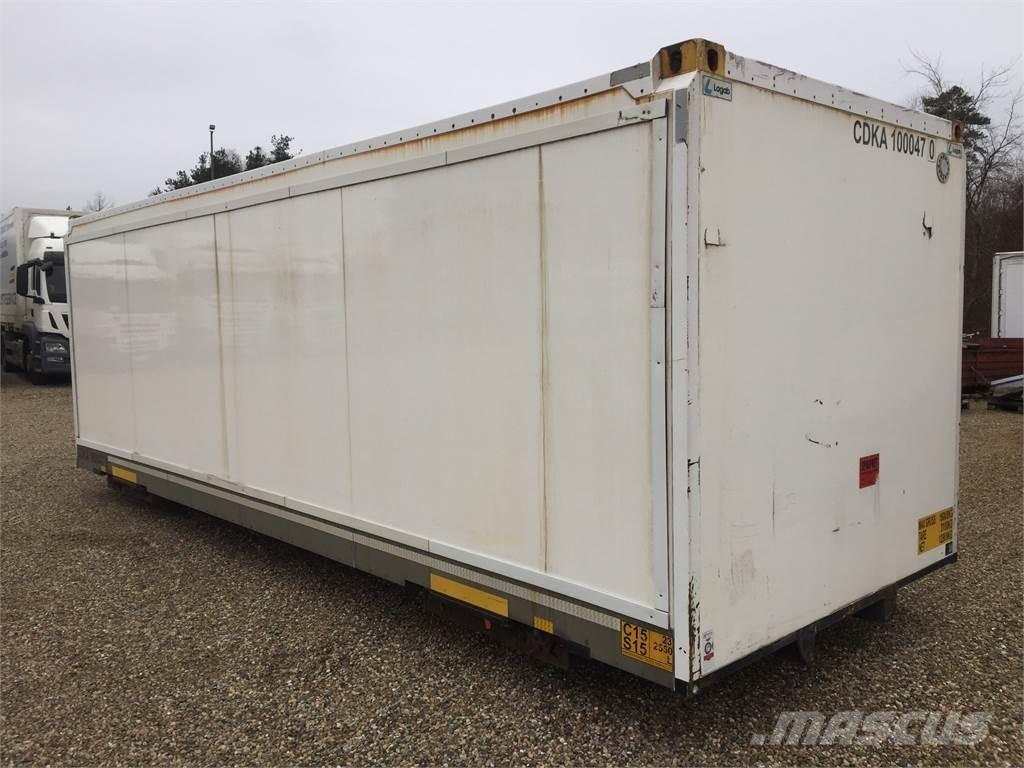  7450 mm med rulleport Sanduk poluprikolice