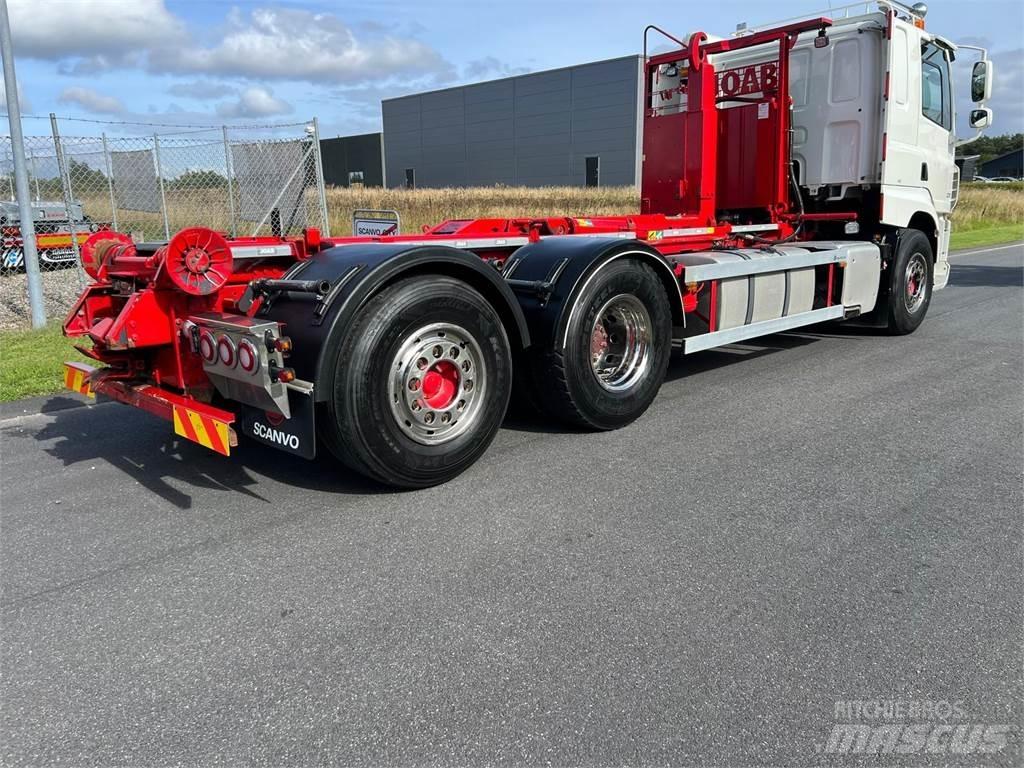 DAF CF 530 6x2*4 FAN Rol kiper kamioni s kukama za dizanje