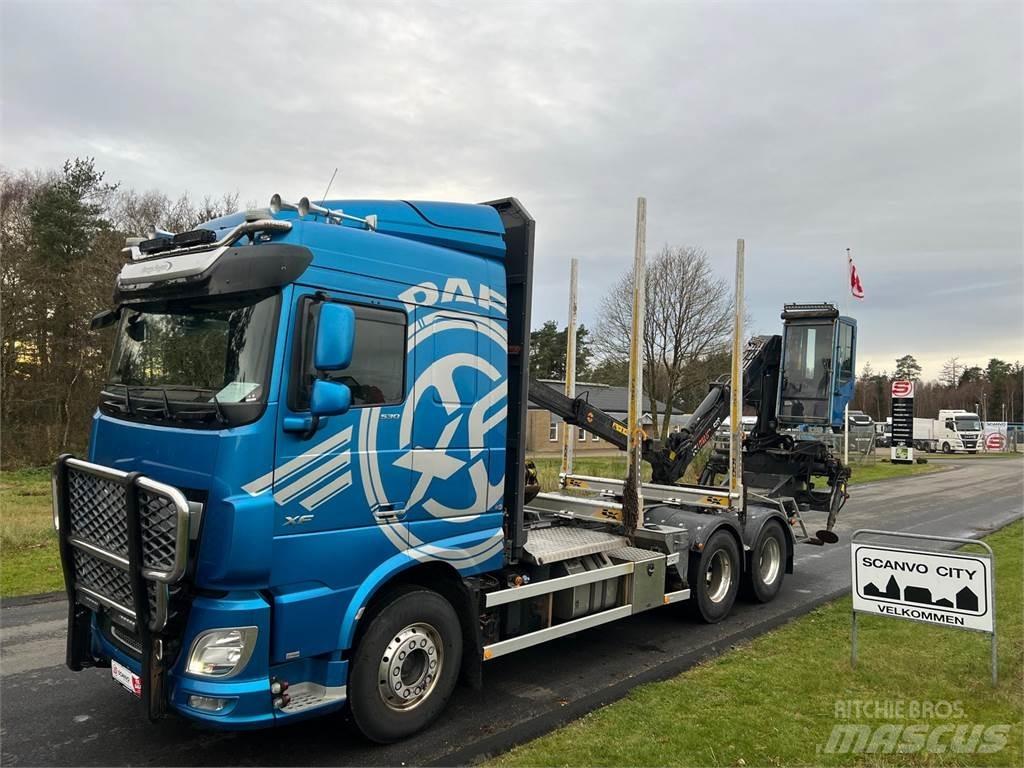 DAF XF530 FAT 6x4 Kamioni za drva