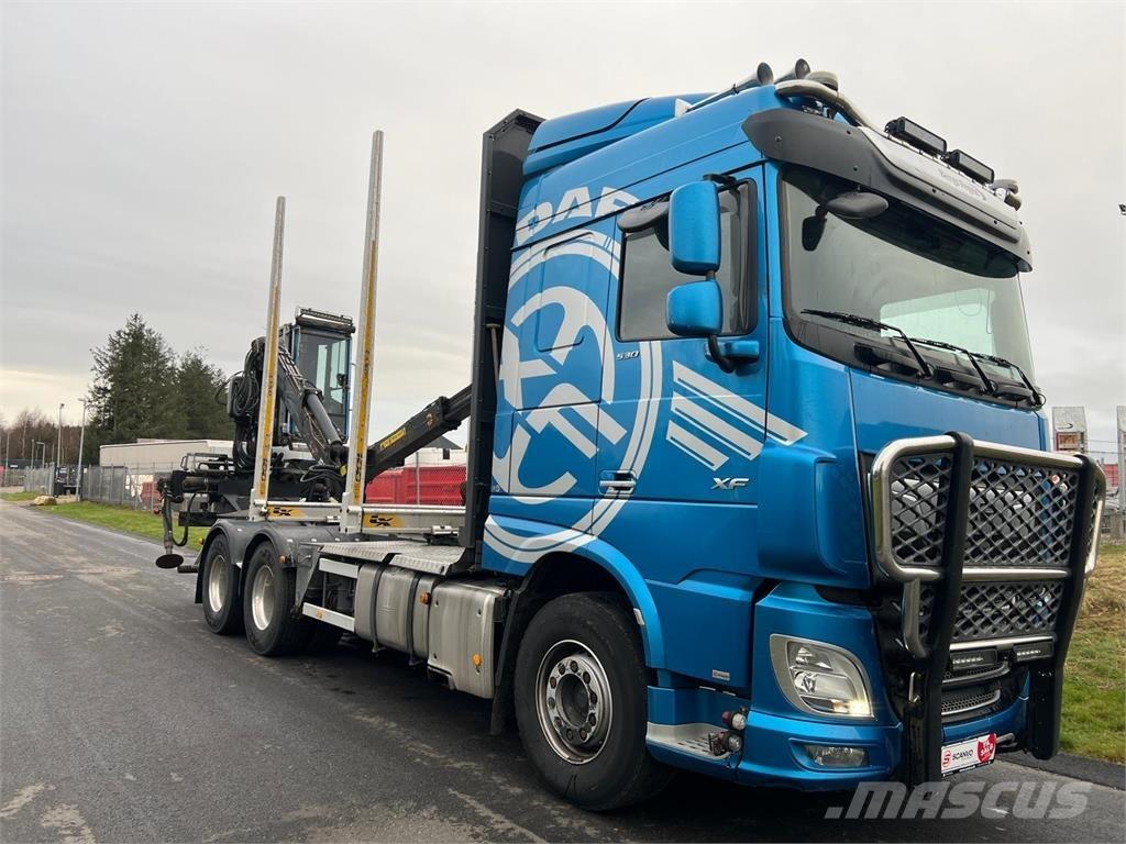 DAF XF530 FAT 6x4 Kamioni za drva