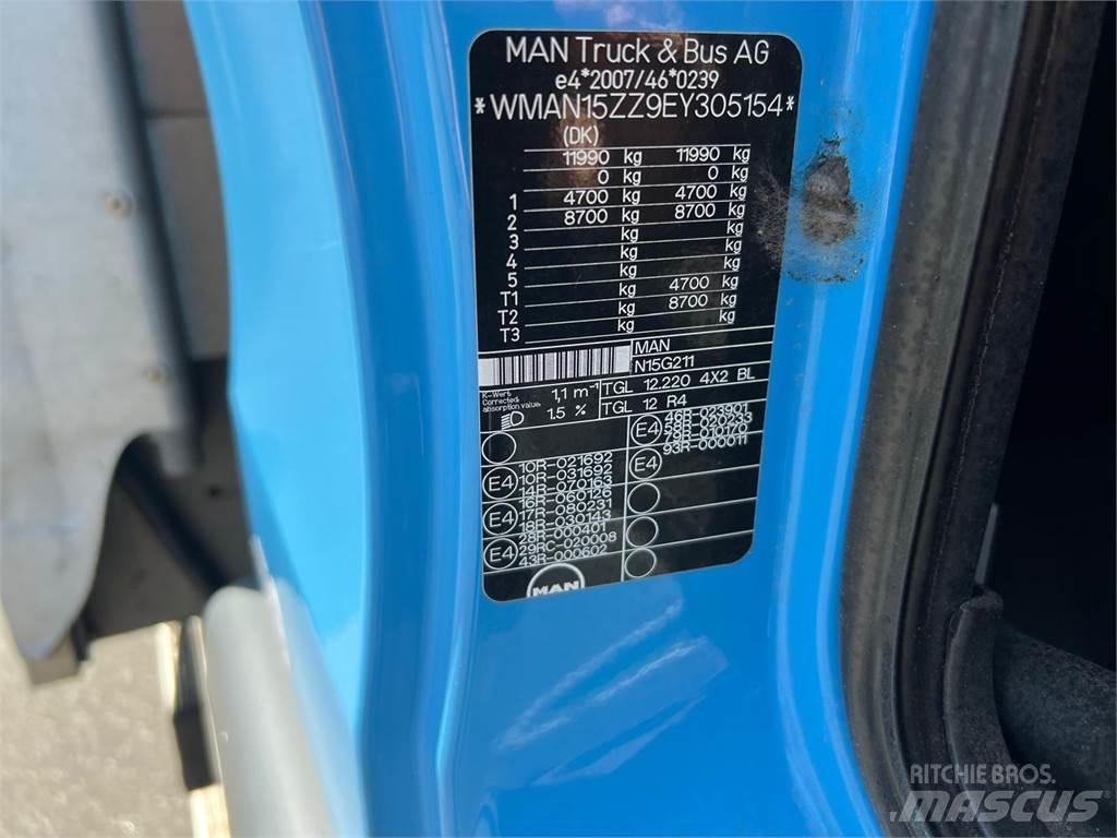 MAN TGL 12-220 BL Kamioni sa ceradom