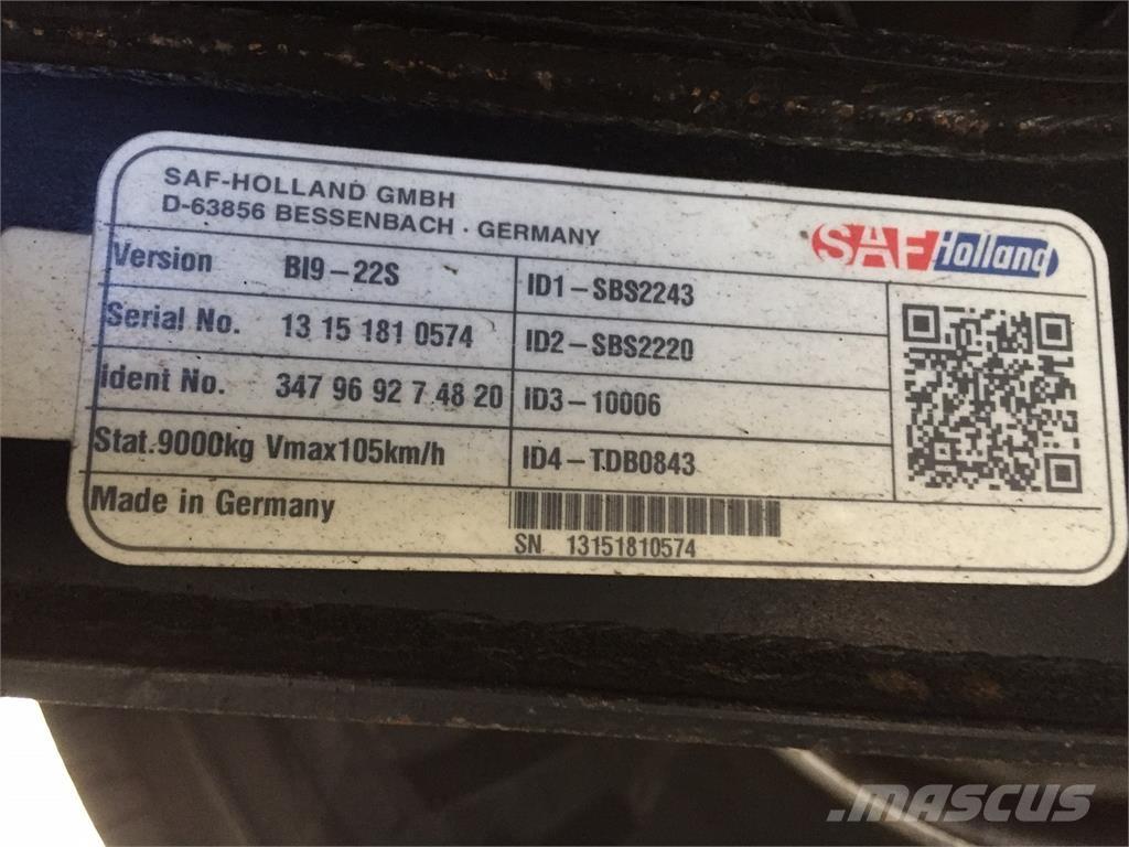  MTDK 13,6 mtr Poluprikolice sa ceradom