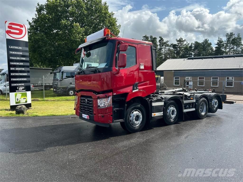 Renault CM 430 Rol kiper kamioni s kukama za dizanje