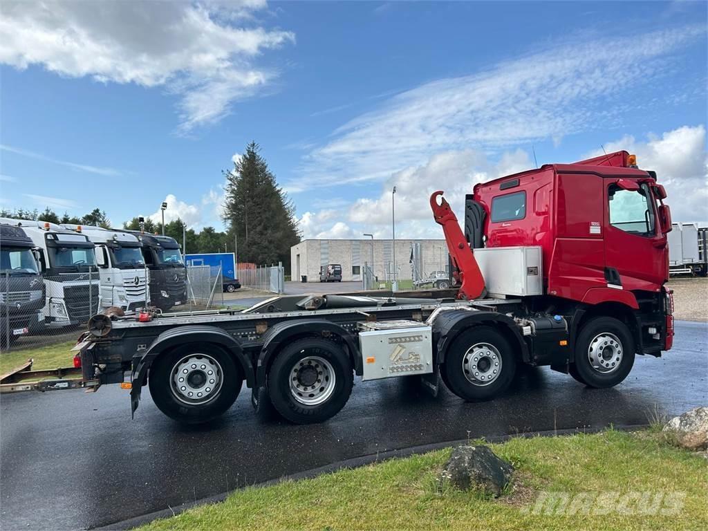 Renault CM 430 Rol kiper kamioni s kukama za dizanje
