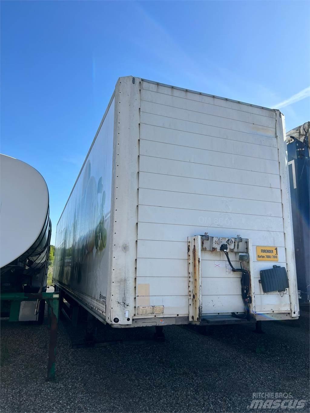 Schmitz 13,6 mtr boks Sanduk poluprikolice