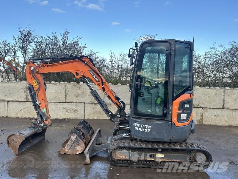Doosan DX27 Bageri gusjeničari