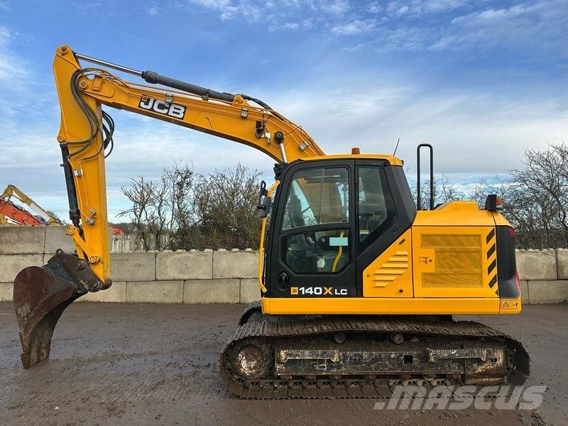 JCB 140X L 4F Bageri gusjeničari