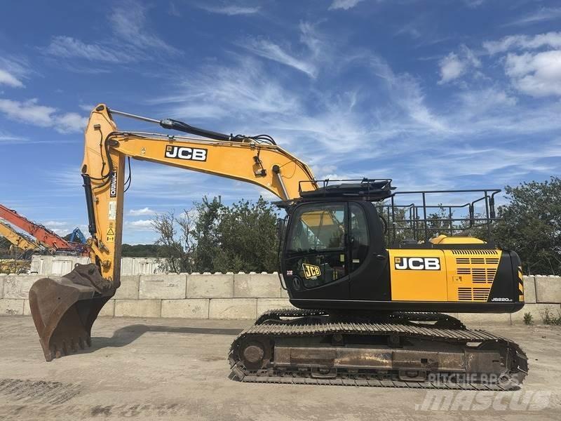 JCB JS220 LC Bageri gusjeničari