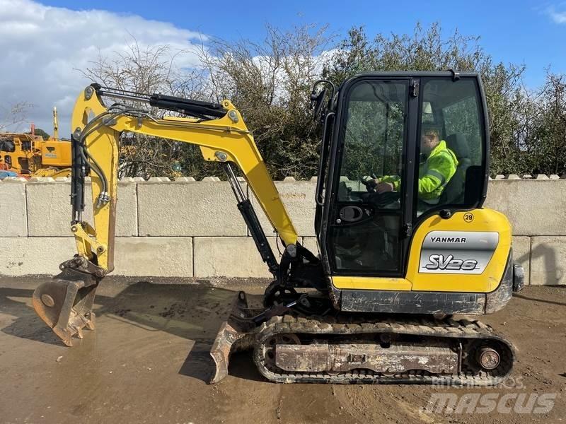 Yanmar sv26 Mini bageri <7t