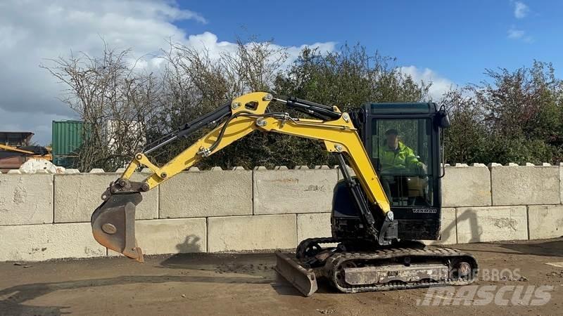 Yanmar sv26 Mini bageri <7t