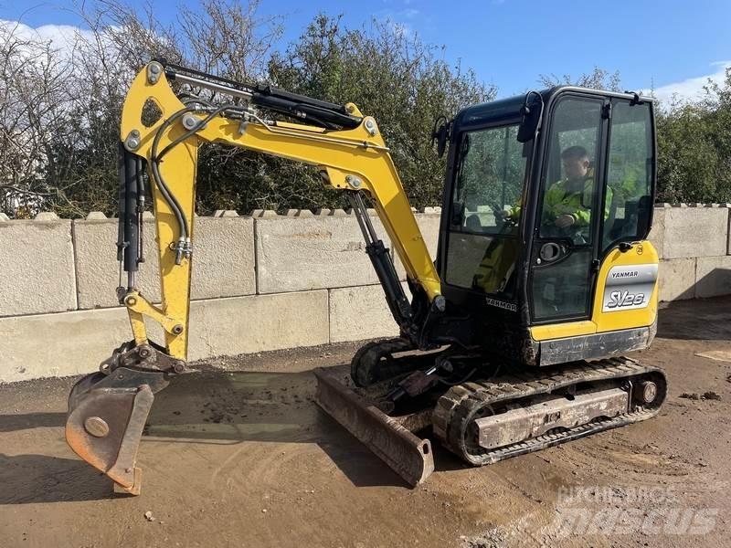 Yanmar sv26 Mini bageri <7t