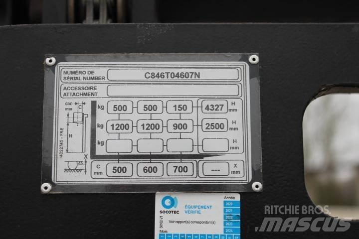 Yale MS12AC Ručni električni viličar