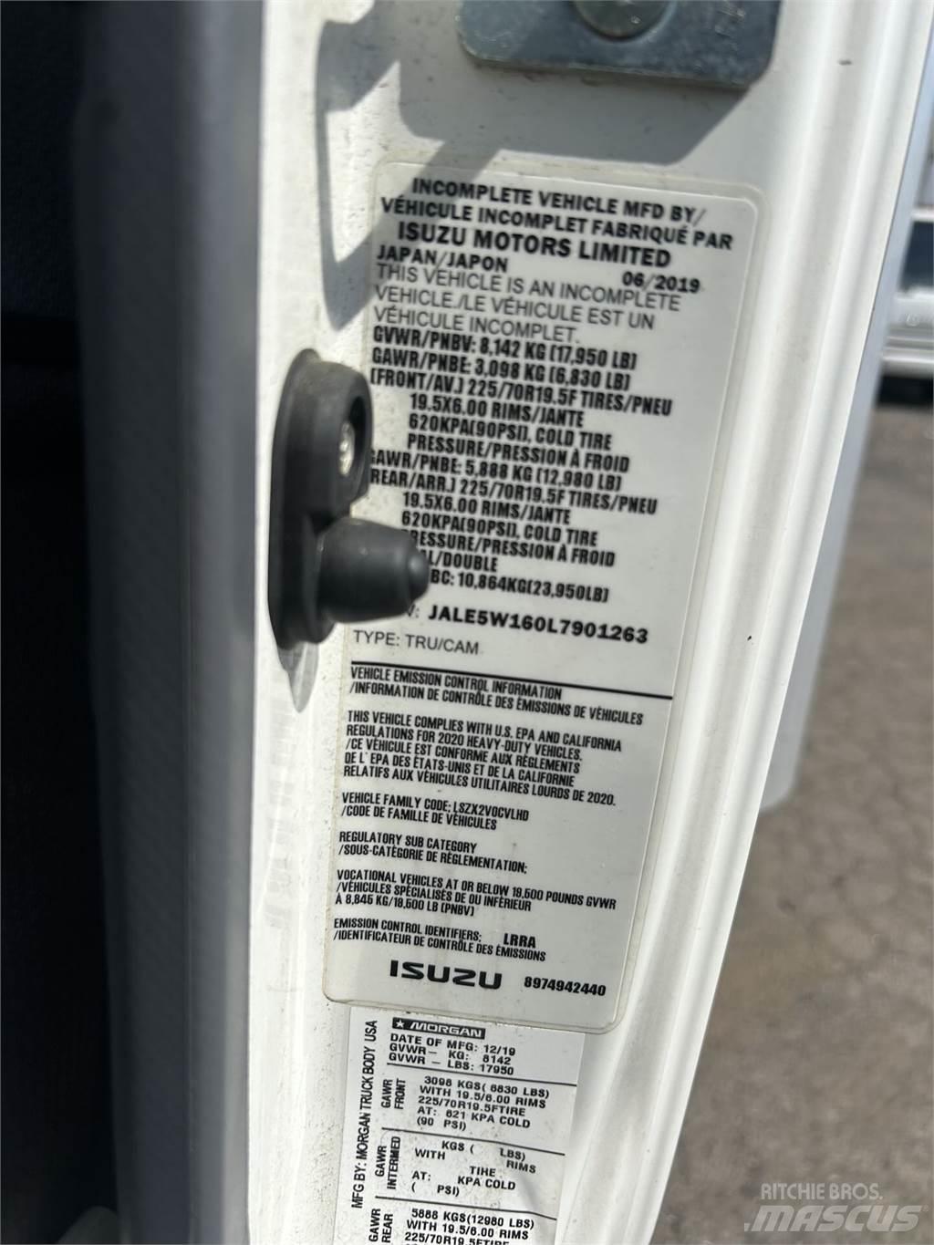 Isuzu NQR Sanduk kamioni