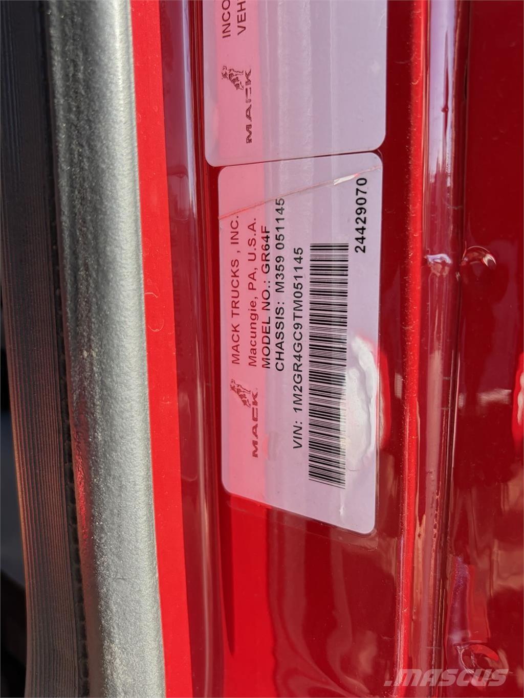 Mack GR64FR Kiper kamioni