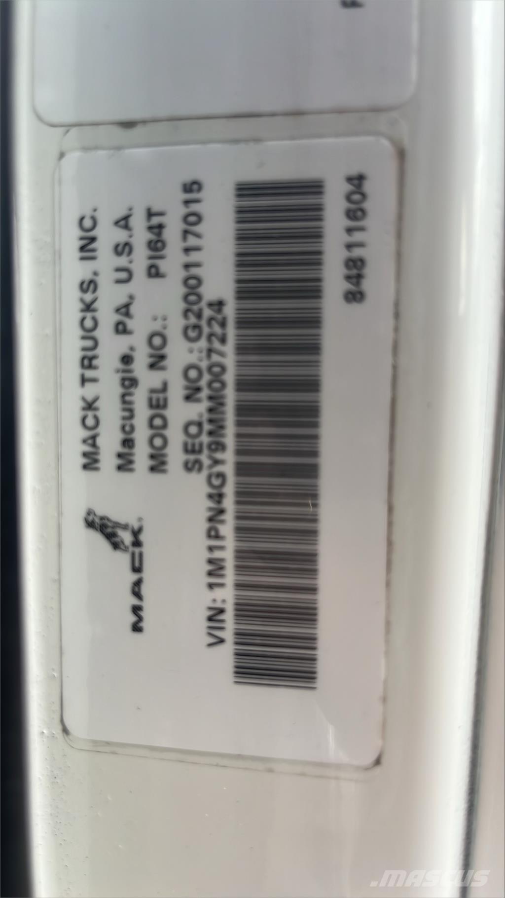 Mack PI64T Traktorske jedinice