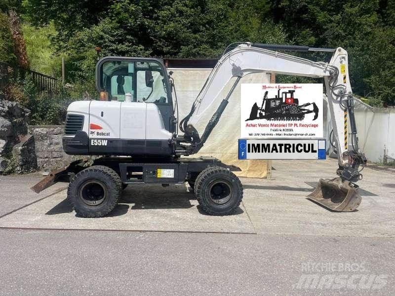Bobcat E55W Bageri na kotačima