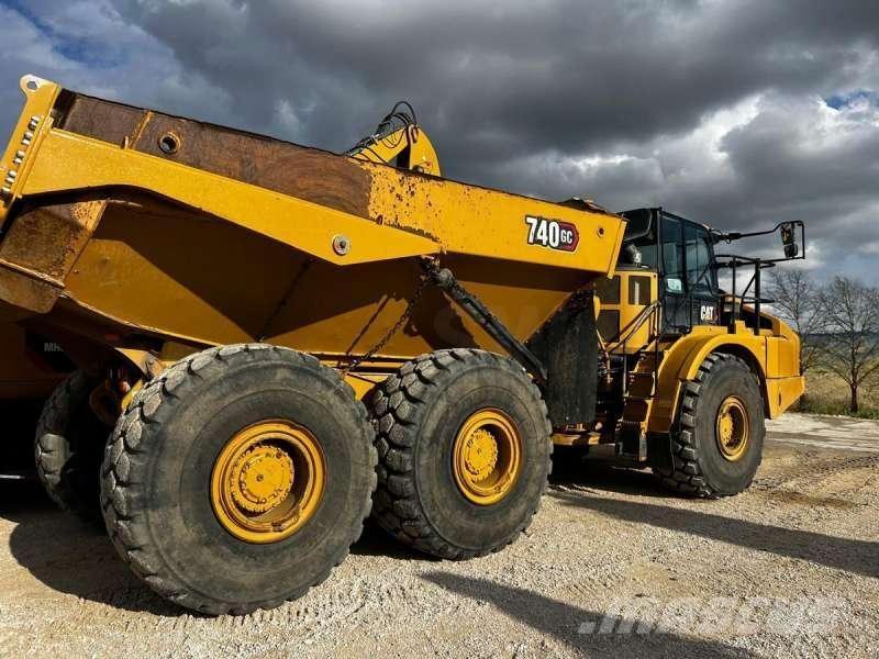 CAT 740GC Zglobni demperi