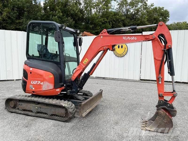Kubota U27-4 Mini bageri <7t