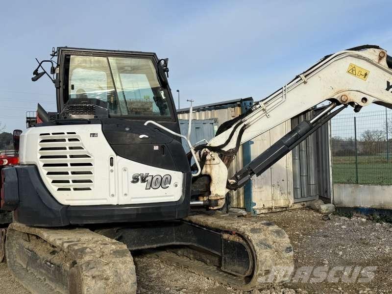 Yanmar SV100 Bageri gusjeničari