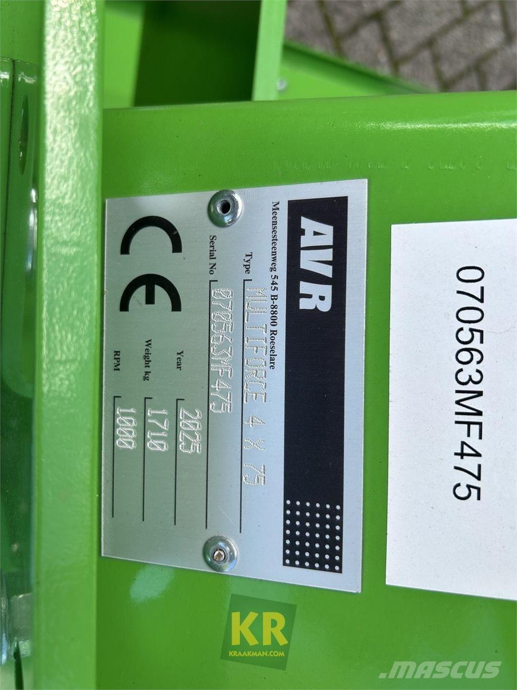 AVR MultiForce Odstranjivači stabljika krumpira