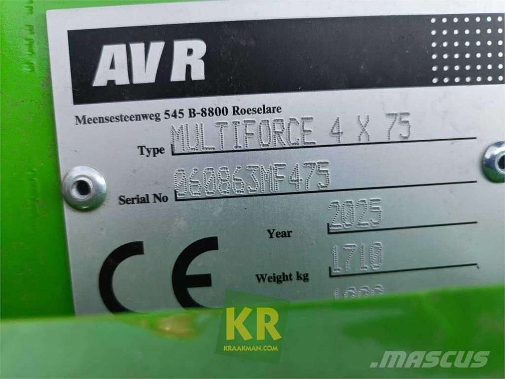 AVR MultiForce Odstranjivači stabljika krumpira