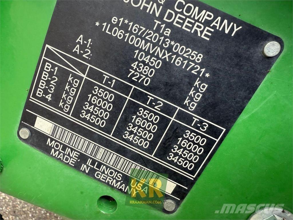 John Deere 6100M Traktori