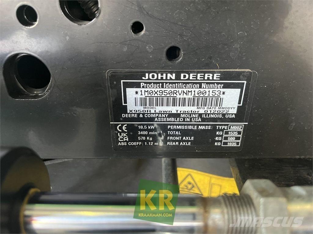 John Deere X950R Traktorske kosilice