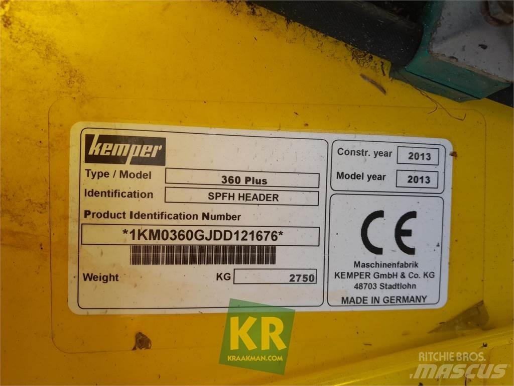 Kemper 360 Plus Glave hederi za kombajne