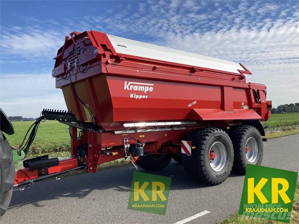 Krampe HD550 Kiperi prikolice