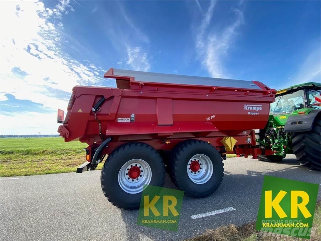 Krampe HD550 Kiperi prikolice