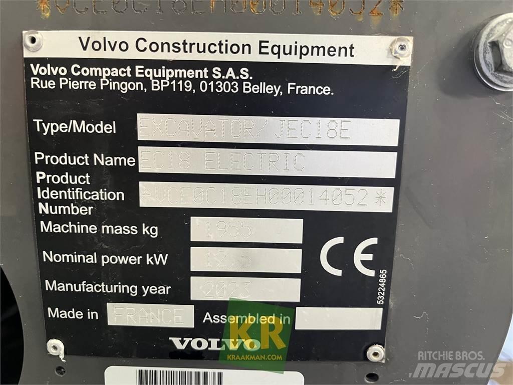 Volvo EC18E Bageri gusjeničari