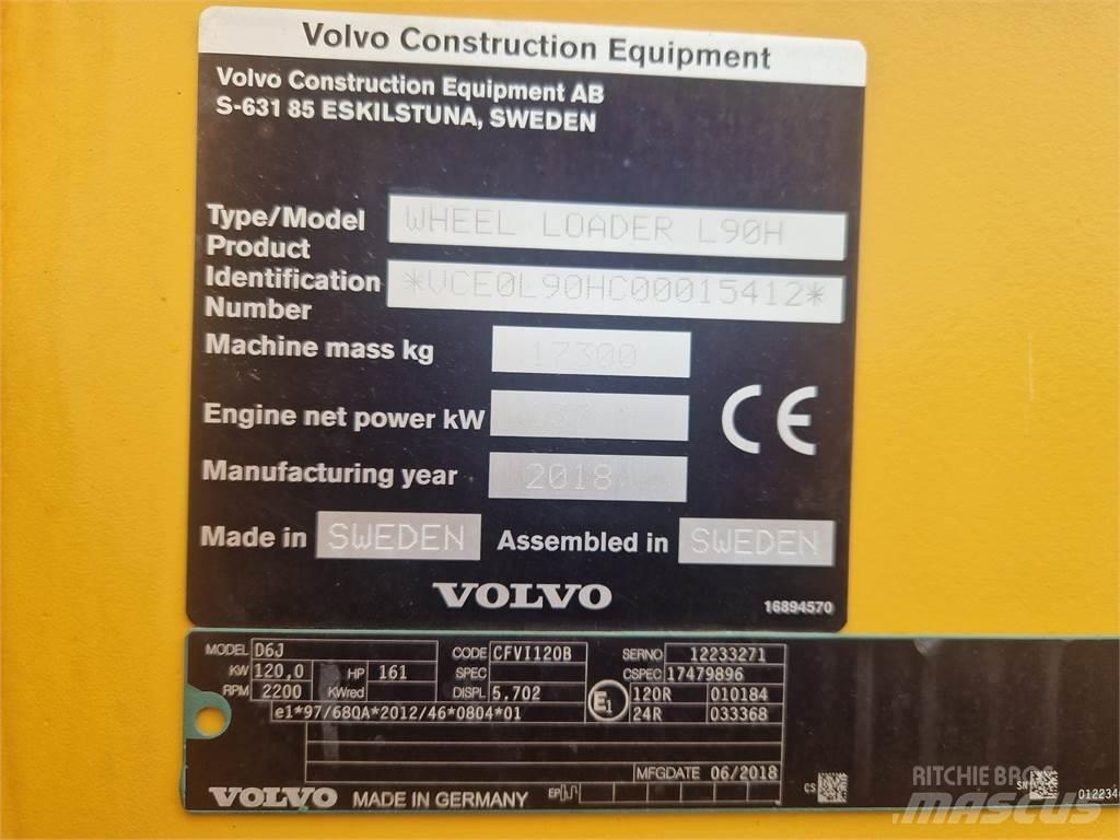 Volvo L90H Utovarivači na kotačima