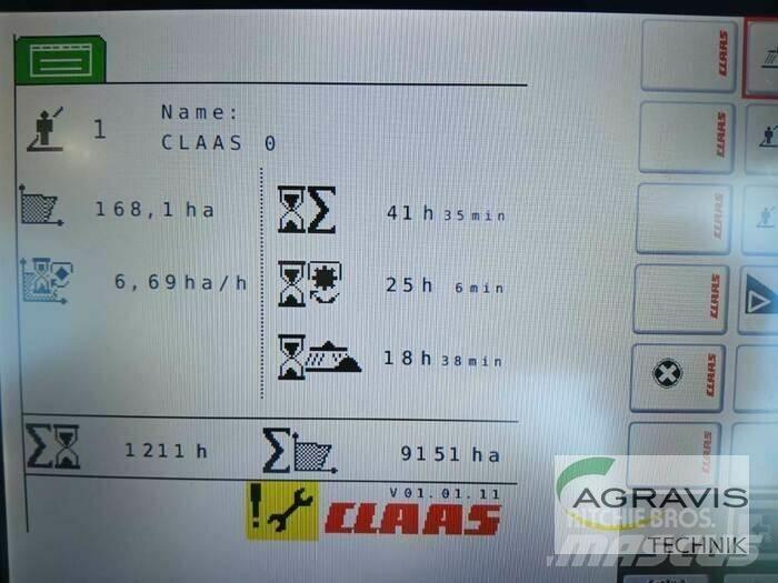 CLAAS LINER 4000 Okretači i sakupljači sijena