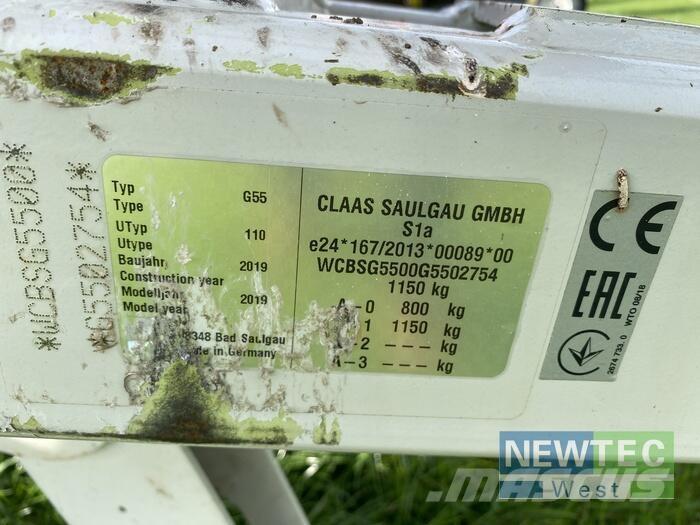 CLAAS VOLTO 1100 T Okretači i sakupljači sijena