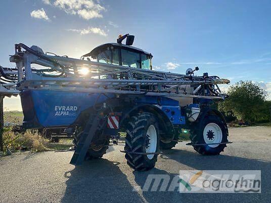 Evrard ALPHA 4100 EVO Vučene prskalice
