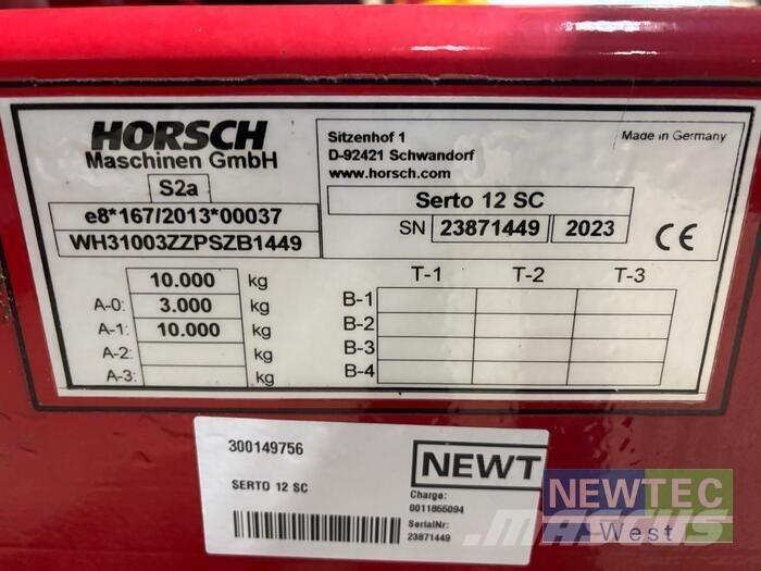 Horsch SERTO 12 SC Sijačice