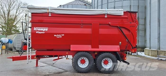 Krampe BB540 Kiperi prikolice