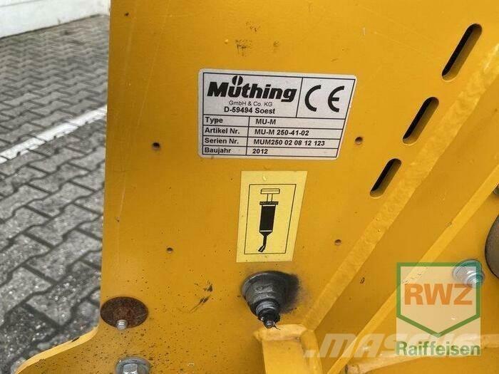 Müthing MU-M 250 Drugi strojevi i priključci za obradu zemlje