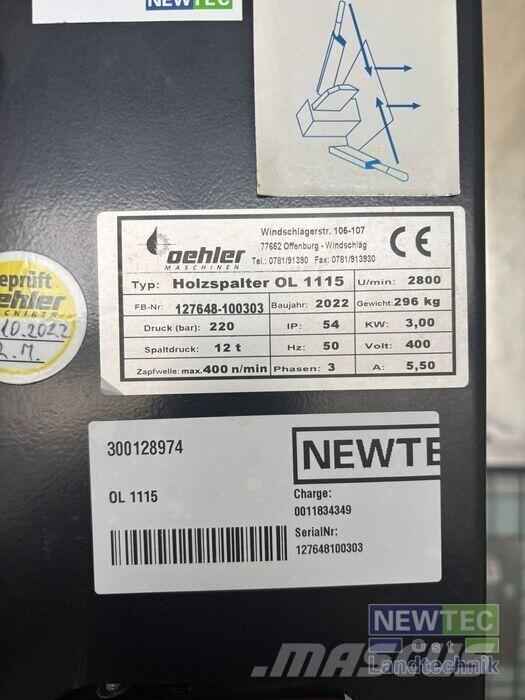 Oehler OL 1115 Drvosječači cjepači i rezači