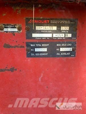 Trioliet SM-14 Drugi strojevi za gnojenje i dodatna oprema