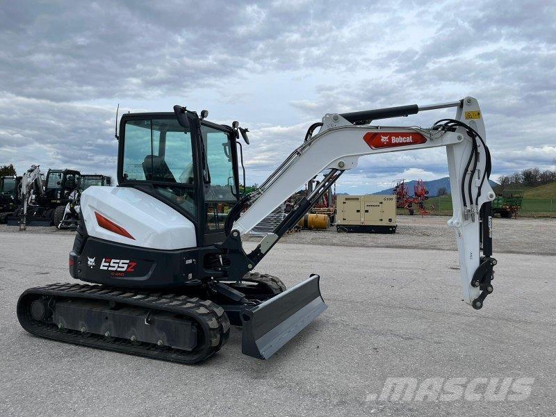 Bobcat E 55 Bageri na kotačima